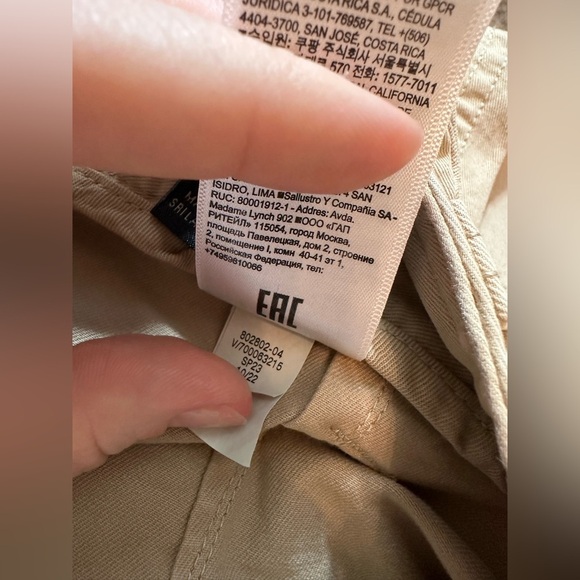 Banana Republic Tan Barrel Pants - Picture 3 of 8